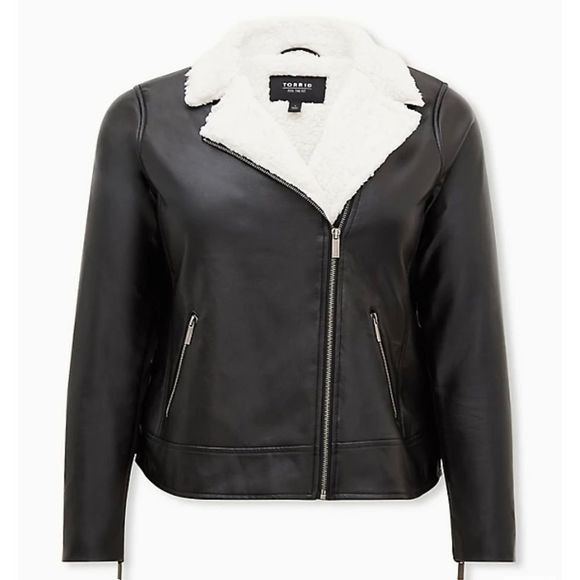 SHERPA Lined Moto Jacket - Picture 1 of 10